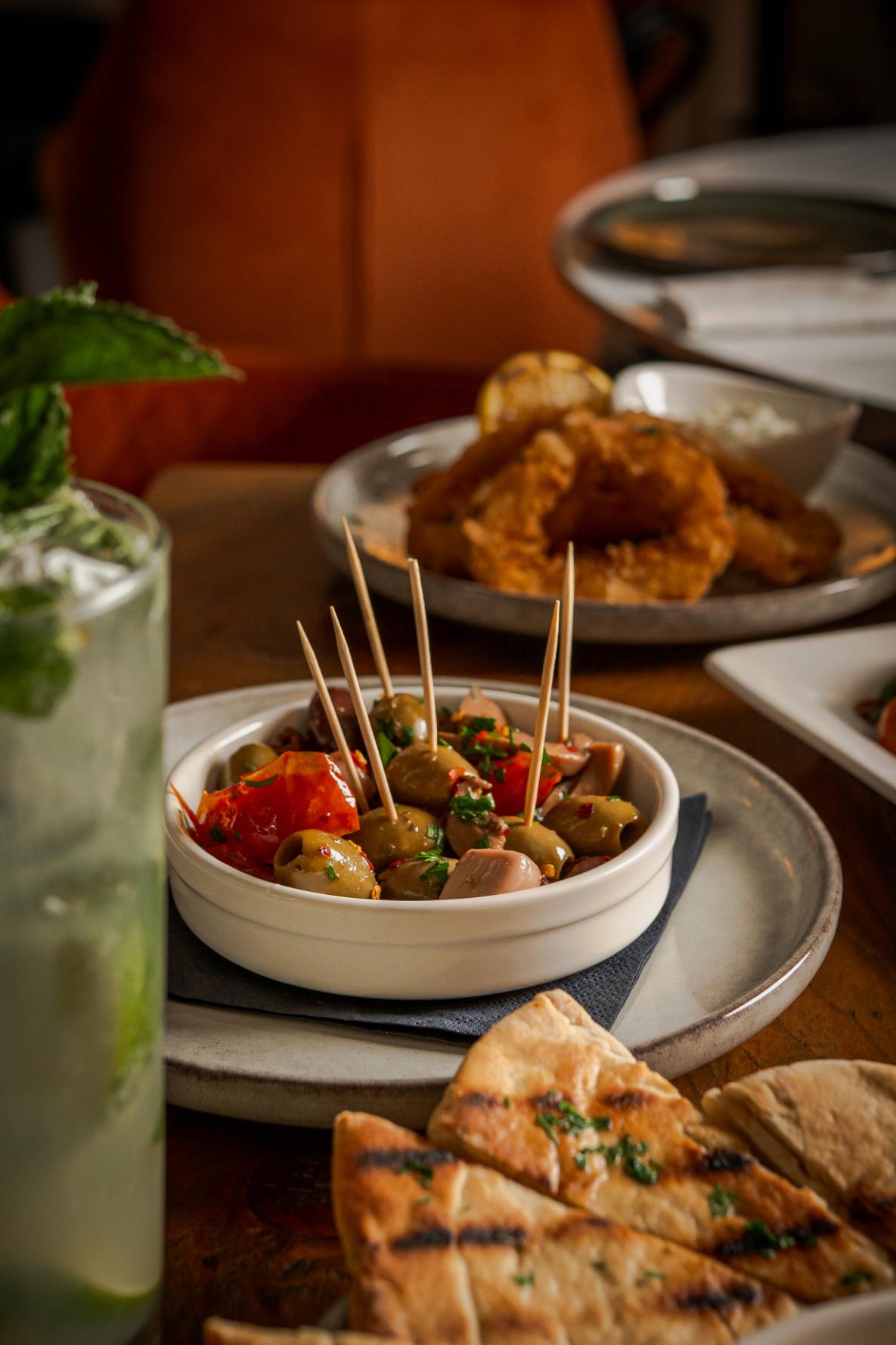 Group dining at Velora Bedford