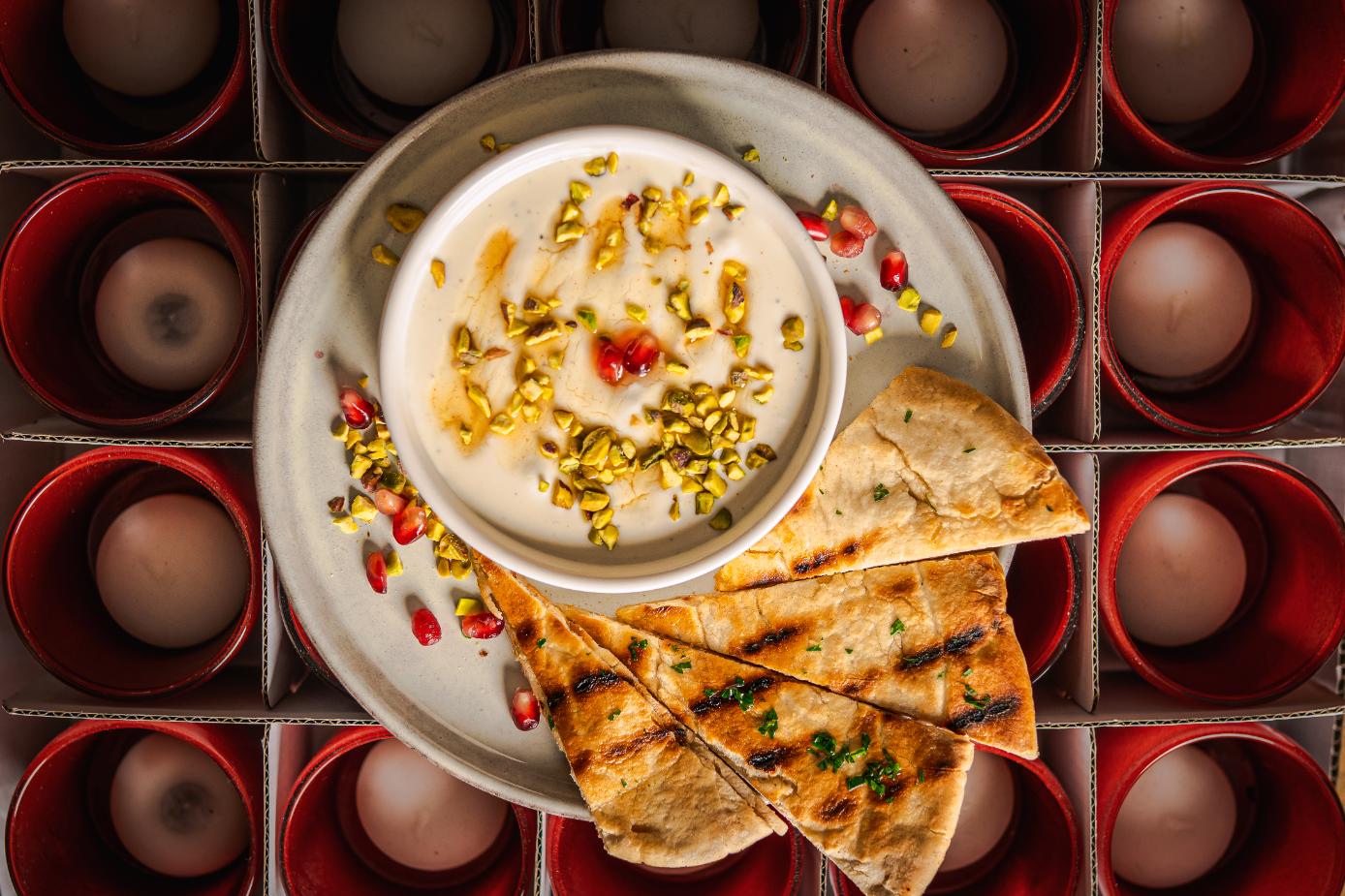 Velora menu item — Mediterranean food Bedford