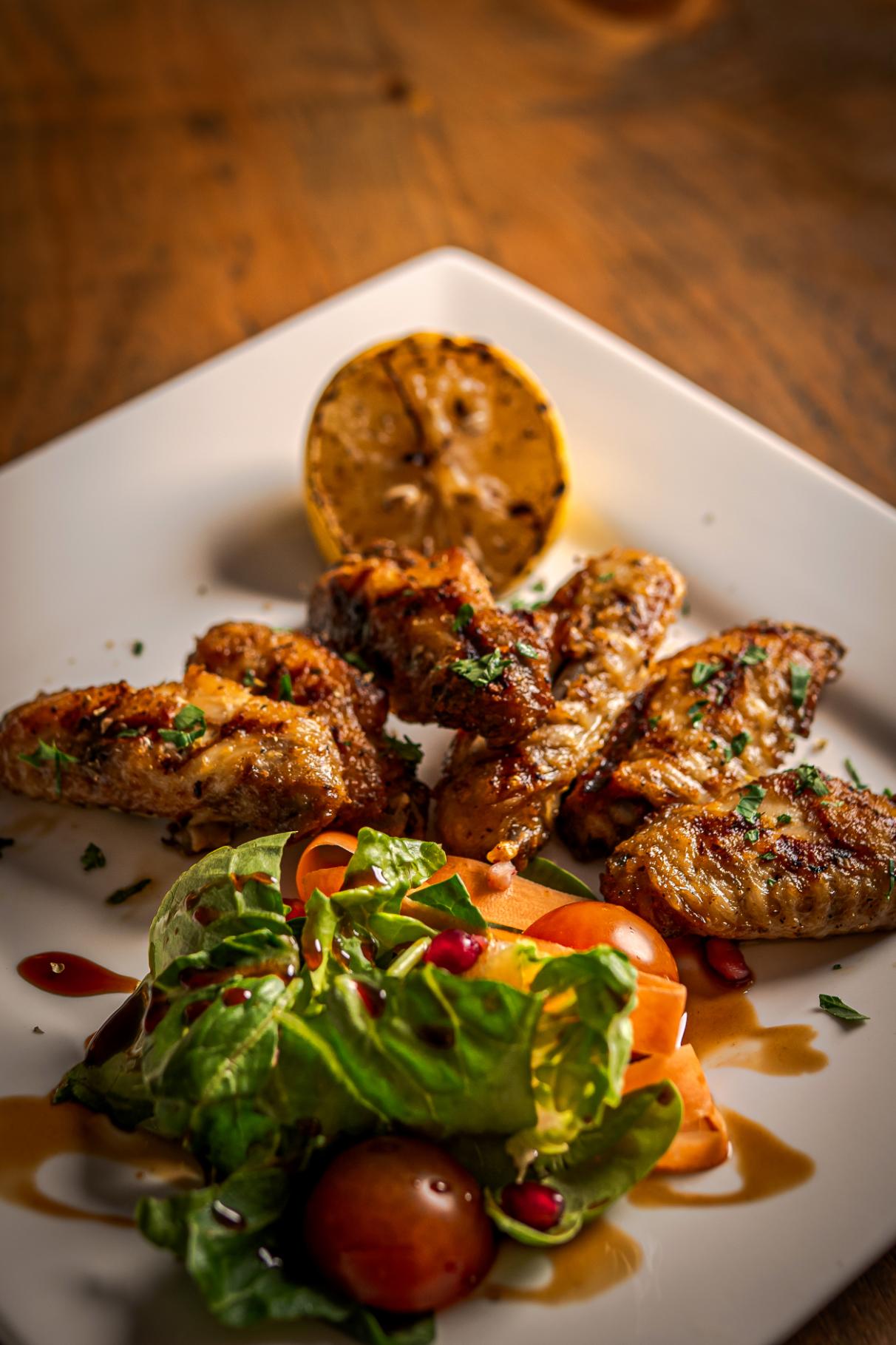 Velora menu item — Mediterranean food Bedford