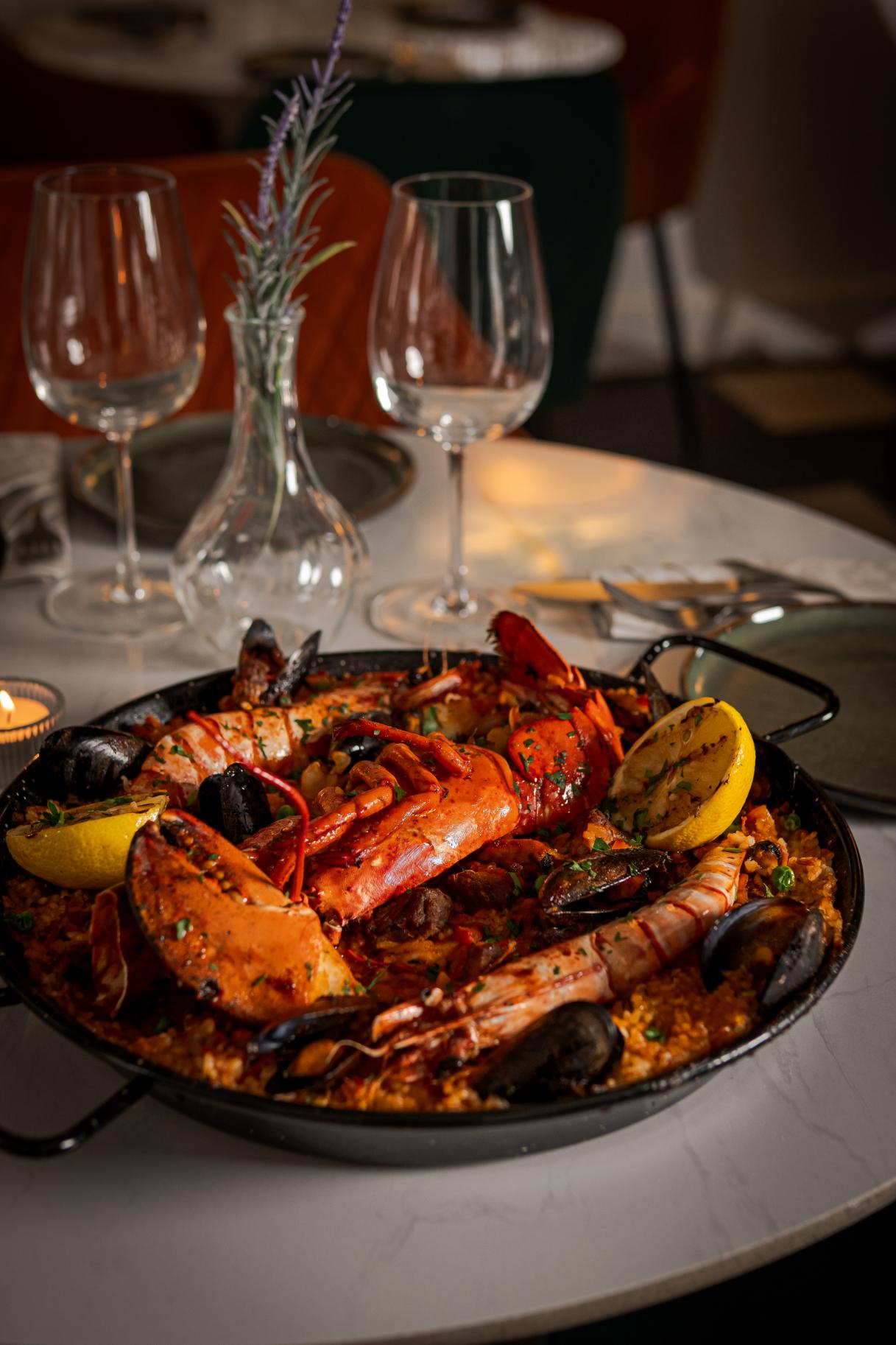 Velora menu item — Mediterranean food Bedford