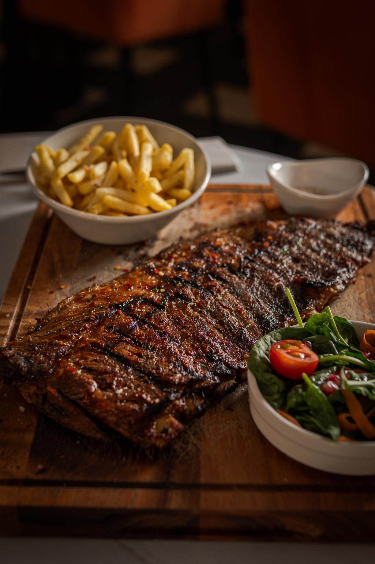 Mediterranean dish at Velora Bedford
