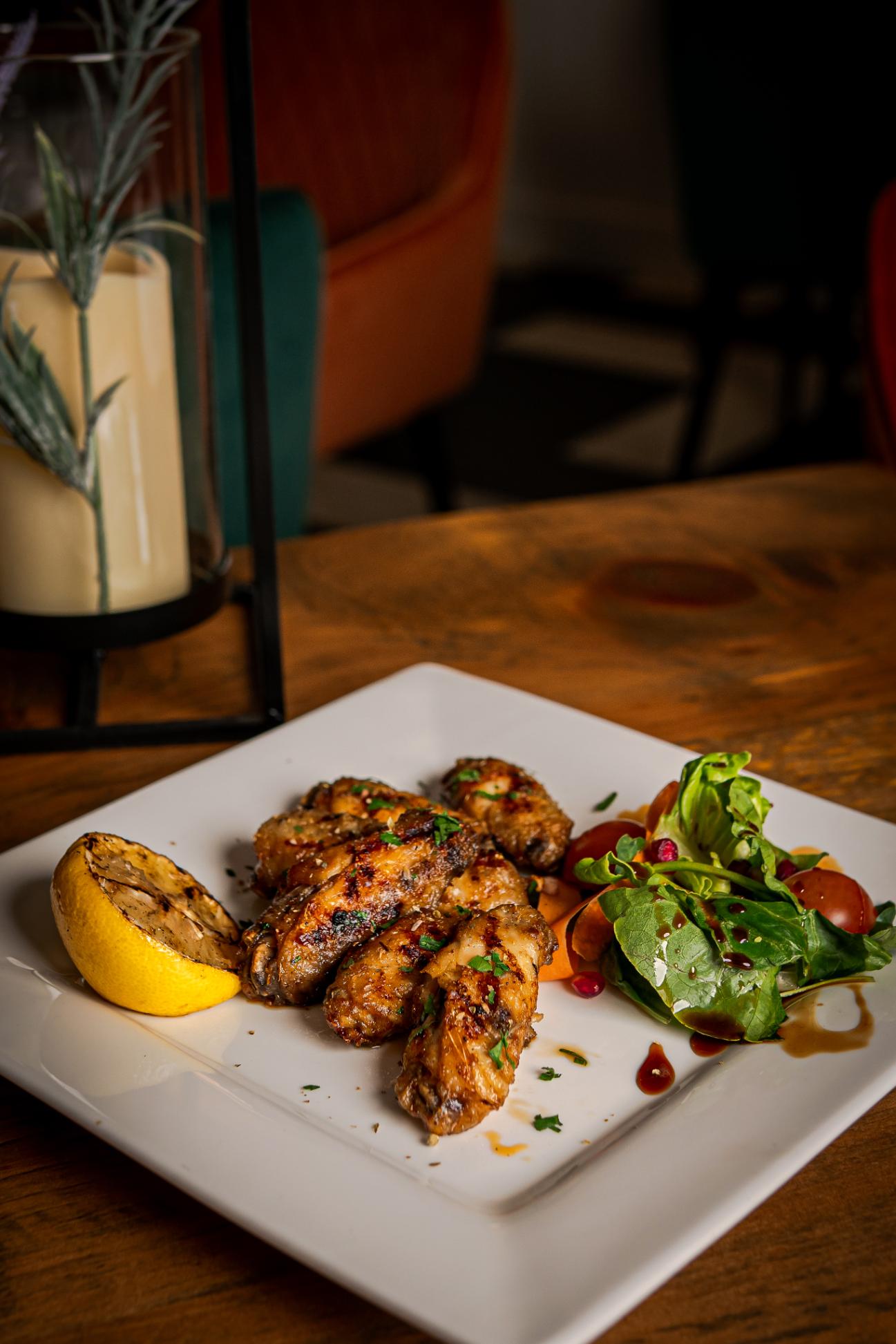 Mediterranean food at Velora Bedford