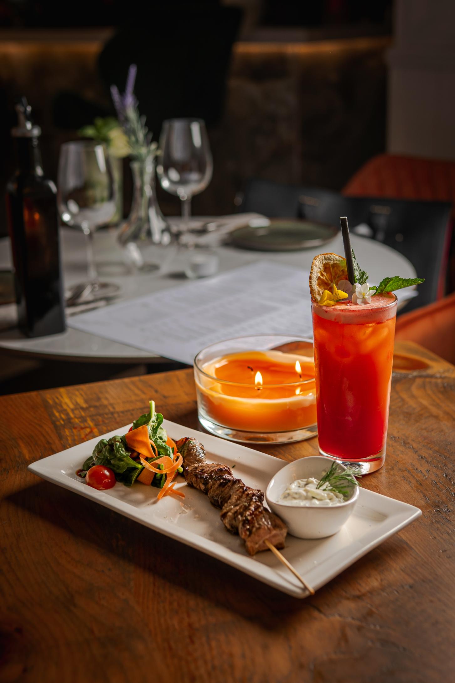 Cocktails and drinks at Velora Bedford